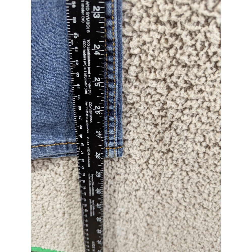 Levis 559 Men's Jeans Size 42x28 (Tag 44x30) Blue Distressed Worn Denim - Picture 8 of 12